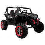 Elektrická bugina Jeep XMX LCD - čierna